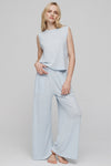 DEVIN LINEN WIDE LEG PANTS