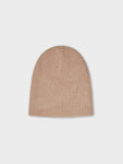 Cashmere Plush Rib Beanie