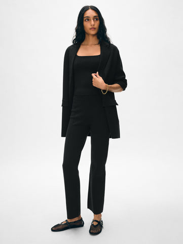 Superfine Organic Cotton Oversized Blazer