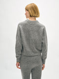 Merino Cashmere Bouclé Sweatshirt