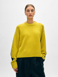 Merino Cashmere Drop Shoulder Crewneck