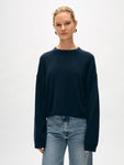 Cashmere Heart Drop Shoulder Sweater