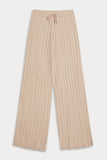 CHRISTIE RIBBED WIDE LEG PANT