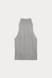 RUNA CABLE KNIT CASHMERE HALTER