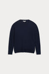 CAMPBELL RIBBED CREWNECK CASHMERE SWEATER