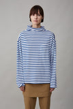 ONA LONG SLEEVE | BLUE AND WHITE STRIPE