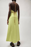 Baserange Ligo Dress in Lime