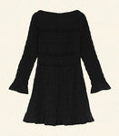 CECILLIA DRESS -- BLACK