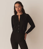 CELINE CARDIGAN -- BLACK