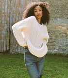 CLARENDON SWEATER -- IVORY