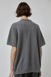 CORDERA Merino Wool Beaded T-Shirt in Grey