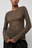 Deiji Studios Knit Long Sleeve in Stone