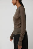 Deiji Studios Knit Long Sleeve in Stone