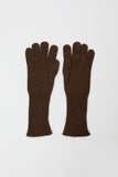 Exquisite J Gloves in Brown with Mocha