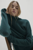 JOSLYN TURTLENECK CASHMERE SWEATER