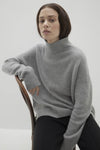 JOSLYN TURTLENECK CASHMERE SWEATER