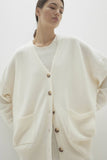 LILY BUTTON-UP CASHMERE CARDIGAN