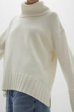 JANINE TURTLENECK CASHMERE SWEATER