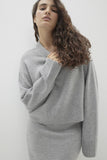 SLOANE CASHMERE CREWNECK SWEATER