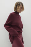 KORA CASHMERE MOCK NECK SWEATER