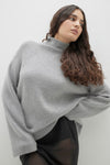 KORA CASHMERE MOCK NECK SWEATER