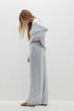 EVAN SILK WIDE LEG PANT