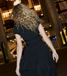 FRANCETTA DRESS -- BLACK