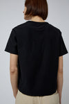 Girls of Dust Pocket Tee in Black