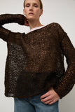 Guðrun & Guðrun Svala Sweater in Brown