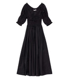 ISCHIA DRESS -- BLACK