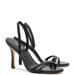 Annie Sandal In Black Leather