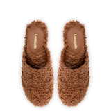 Miso Clog In Brown Shearling