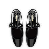 Georgina Ballet Flat In Black Patent Leather