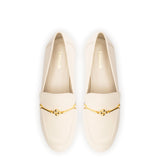 Katherine Loafer In Ivory Leather