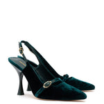 Ines Hi Pump In Jungle Velvet