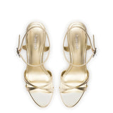 Angelina Sandal In Gold Metallic Leather