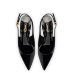 Loulou Pump In Black Patent Leather