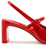 Georgina Pump In Scarlet Patent Leather