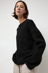 Lauren Manoogian Vello Crewneck in Black