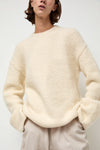 Lauren Manoogian Vello Crewneck in Raw White