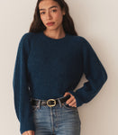 MARSENA SWEATER -- DEEP SAPPHIRE