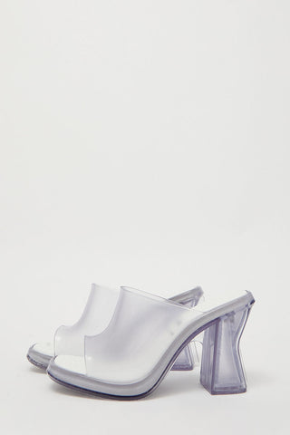 Melissa Marc Jacobs Mule in Clear