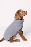 CABLE DOG SWEATER