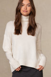 JOSLYN TURTLENECK CASHMERE SWEATER