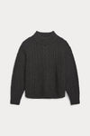 ODETTE CABLE KNIT CASHMERE SWEATER