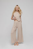 DEVIN LINEN WIDE LEG PANTS