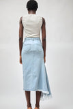 Naya Rea Gloria Skirt in Washed Light Blue