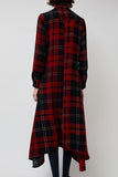 No.6 Campden Dress in Red and Navy Plaid