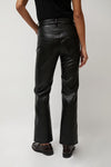 No.6 Erik Jean in Black Faux Leather