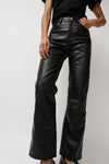 No.6 Erik Jean in Black Faux Leather